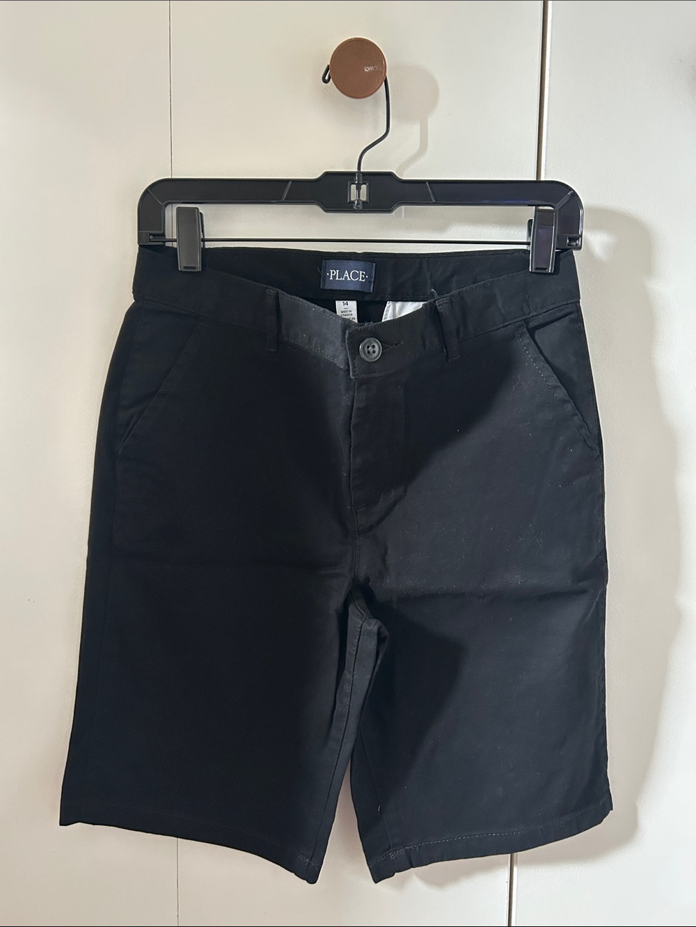 The Children's Place Black Chino Shorts